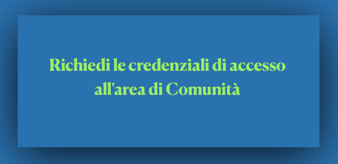 Richiesta credenziali di Comunità